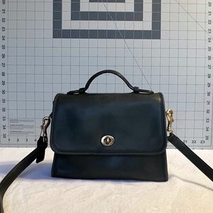 1980s Coach Purse: Dark Green